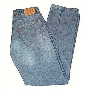 Levis 514 Slim Straight Zip Fly Jeans 16 Reg Size 28 X 28